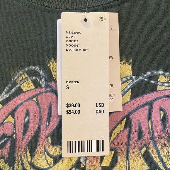 Jerry Garcia T-Shirt Small New With Tags Cropped Women’s - Picture 3 of 12